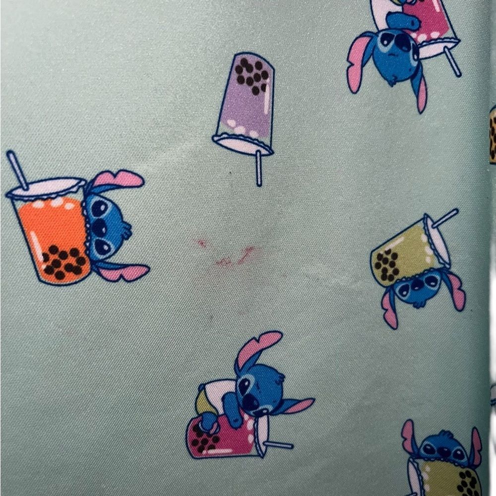Disney Stitch Boba Teal Skater Skirt 2X Green Elastic Waist Lilo & Stitch Cute - Picture 7 of 8